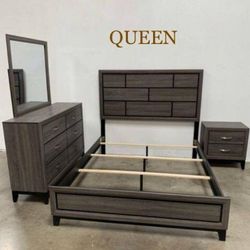 Akerson Bedroom Set 😍 Bed Nightstand Included 