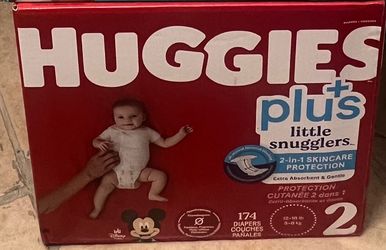 Huggies Plus Little Snugglers Size 2