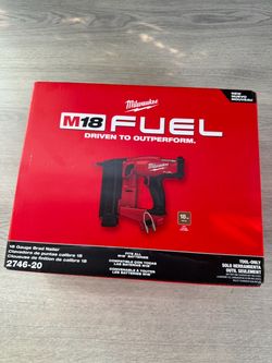 Milwaukee M18 FUEL 18-Volt Lithium-Ion Brushless Cordless Gen II 18-Gauge Brad Nailer (Tool-Only)
