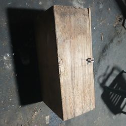 Old Little Wood Chest 