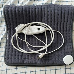 Electric Heating Pad for Back Pain, Cramp Relief 32” x 16.  