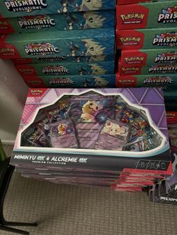 Mimikyu ex & Alcremie ex Premium Collection
