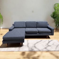 West Elm Reversible “Eddie” Sectional Couch 🛻Delivery Available🛻