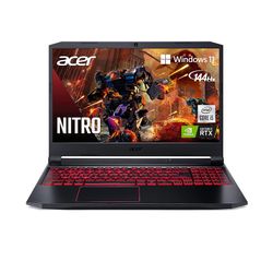 Acer Nitro 5 Gaming Laptop 15.6” FHD-Intel 12th Gen Core i5- NVIDIA GeForce RTX3050 Ti Black