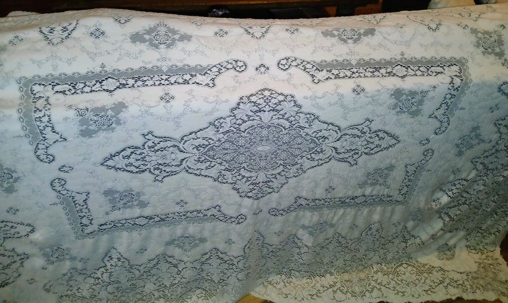 Antique Vintage Quaker Dinner Cloth/Oviedo