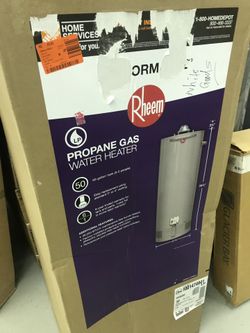 Rheem 50gal water heater propane