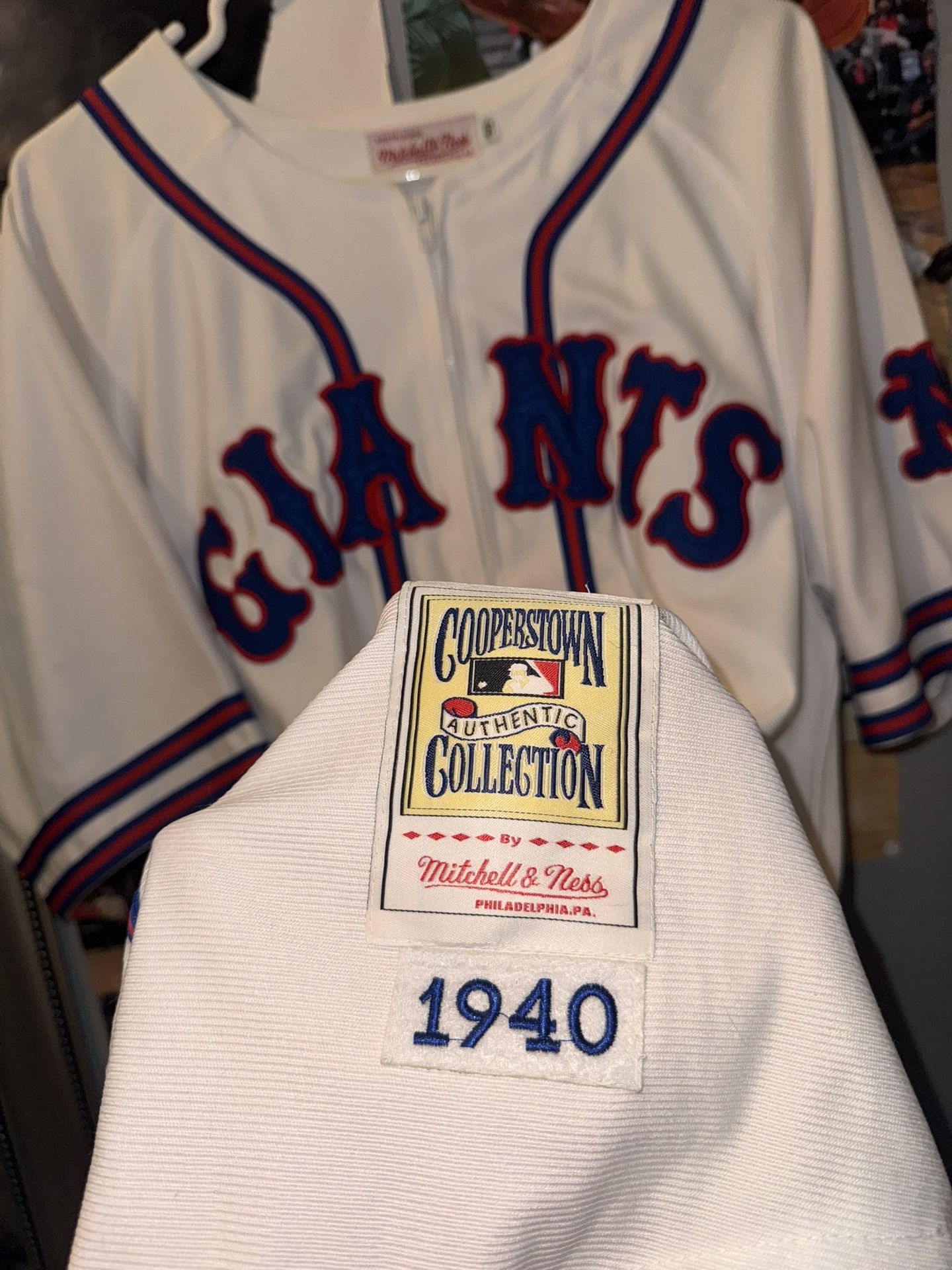 1940 NY Giants Throwback Jersey 