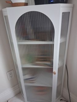 White Metal Cabinet
