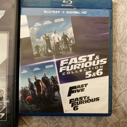 Blu Ray Fast & Furious 5/6