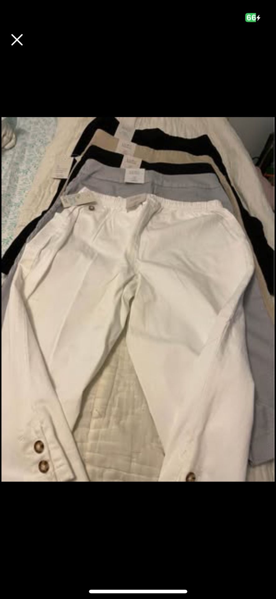 Women's Croft & Barrow Capris Size 10