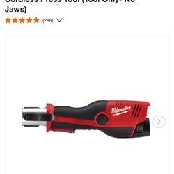 Milwaukee M12 12-Volt Lithium-lon Force Logic Cordless Press Tool (Tool Only- No Jaws)