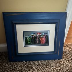 Framed Mason Jar Photo