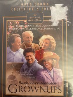 Hallmark’s Back When We Were GROWNUPS (DVD-2004) NEW! Peter Fonda!