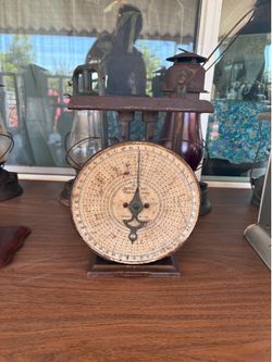 Postage scale weight antique