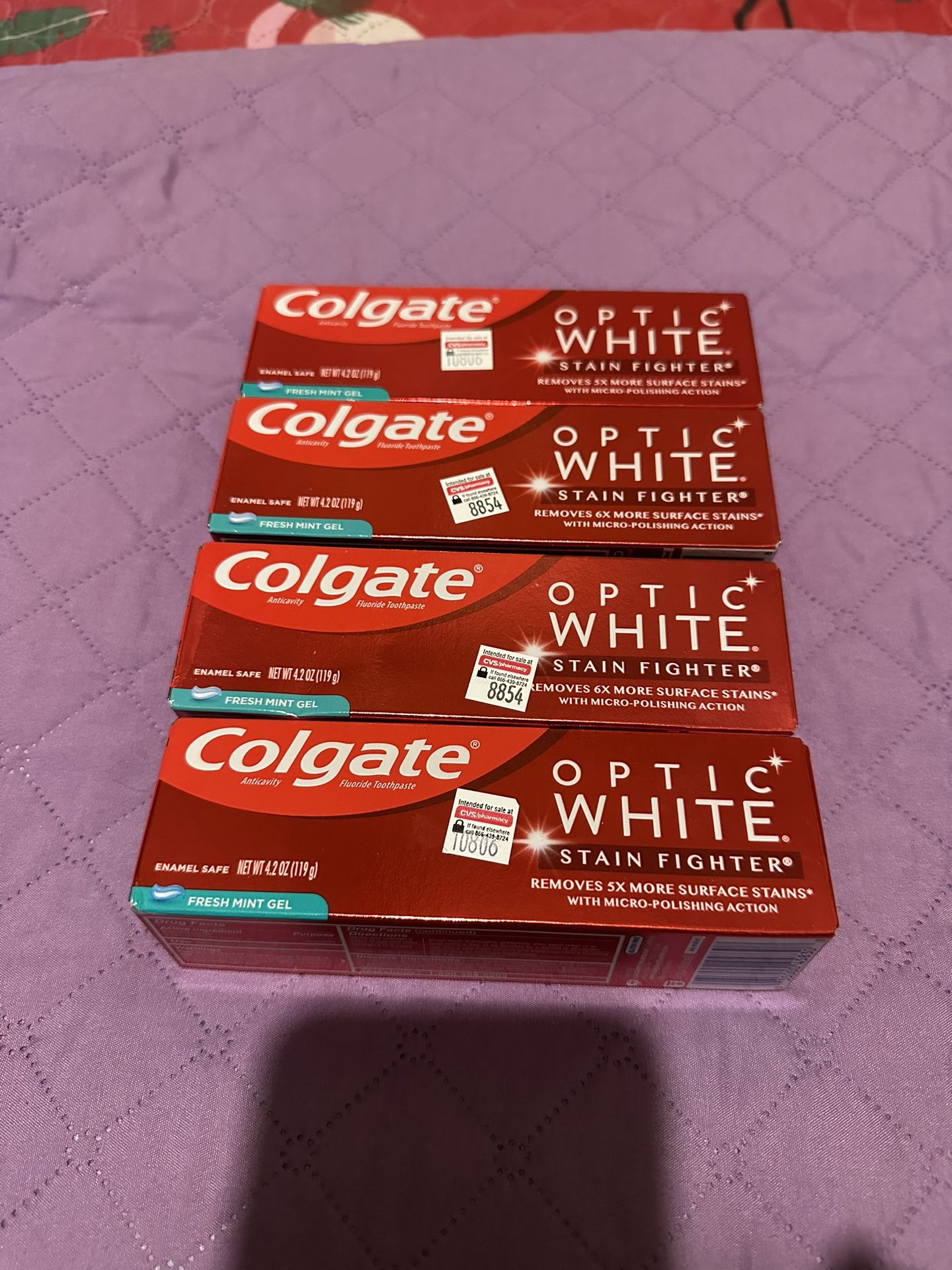 Colgate Optic White Toothpastes  $5 All 
