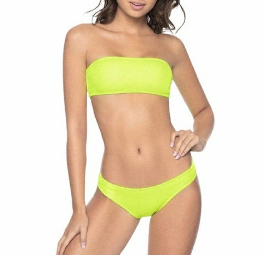 PILYQ Pineapple Reef Bikini Set Size S