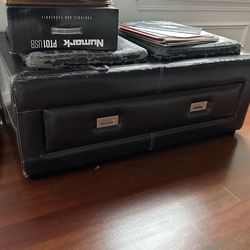 FREE FREE Ottoman With 2 Drawers for Storage. FREE FREE