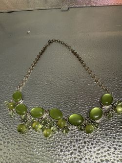 Gorgeous Green Necklace 