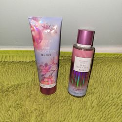 Lotion 8oz And Fragrance Mist 8.4oz Pure Bliss  Victoria Secret 