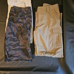 Men's Size 34 Pants And Shorts 
