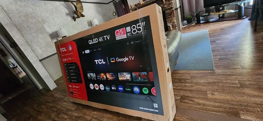 85" tv like new