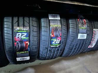 2454020TIRE NEW TIRES INCLUDE INSTALL BALANCE WE OFFER PAYMENT OPTION