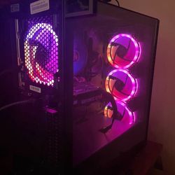 iBuyPower 1660 Super PC + 24” ASUS monitor