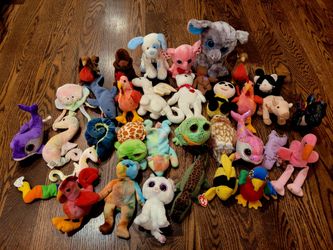 Beanie Babies Lot Of 35