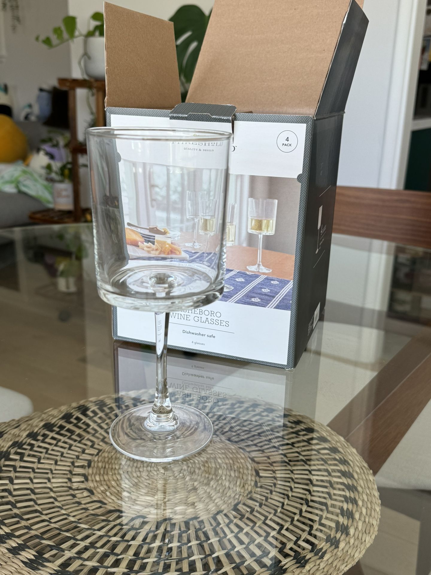 Threshold Asheboro Wine Glasses