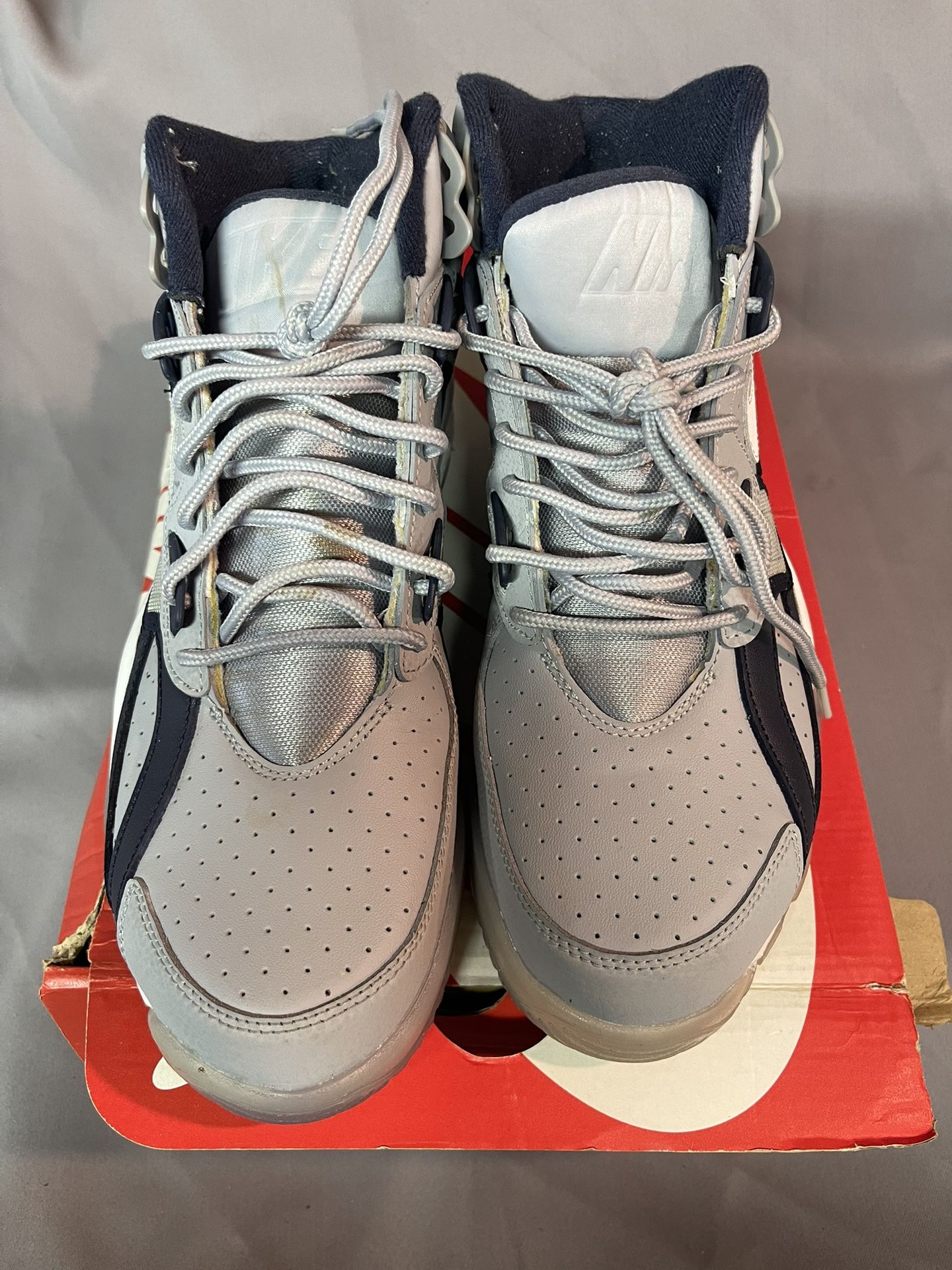 Nike Air Trainer SC High Georgetown Wolf Grey Blue Men's Size 10.5