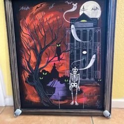 Rare authentic, Disney haunted mansion, art