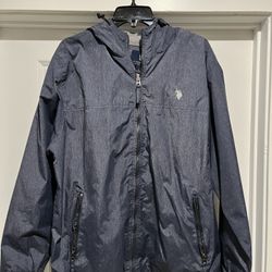 2 Mens Wind Breaker Jackets  -US POLO ASSN