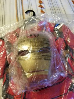Iron Man shirt and mask