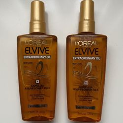 L’Oreal Elvive Extraordinary Oil. 2 for $7