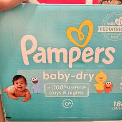 Pampers Baby Dry 186 Count 