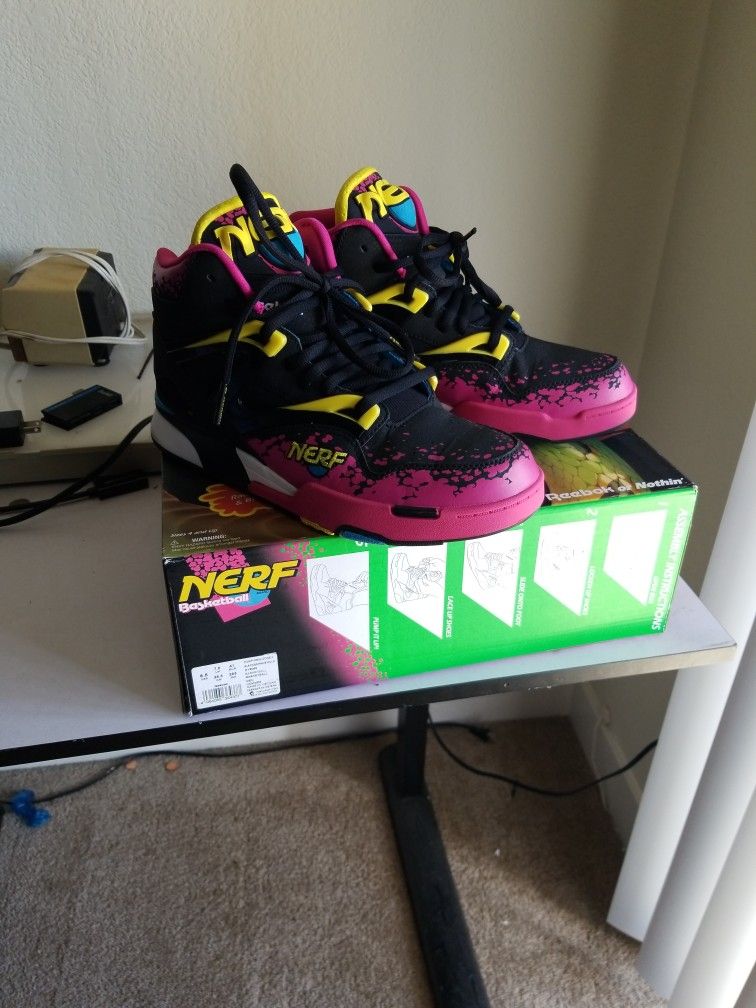 Reebok Pump Nerf Edition