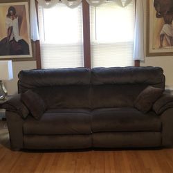 Living Room Set (dark brown)