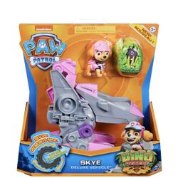 Paw Patrol, Dino Rescue Skye's Deluxe Rev Up Vehicle