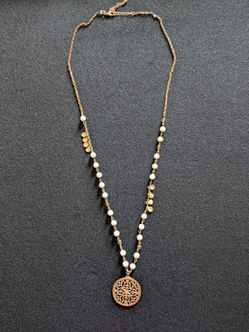 19" long vintage necklace