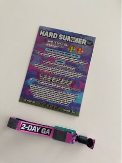HARD SUMMER TICKET