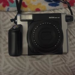 Fuji Film Instax Wide 300 Camera Polaroid Print Out Handheld Camera 