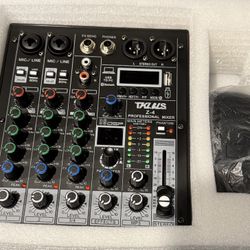 4 Channel Audio Mixer Brand New