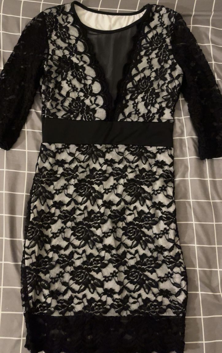 Black And White Dress 