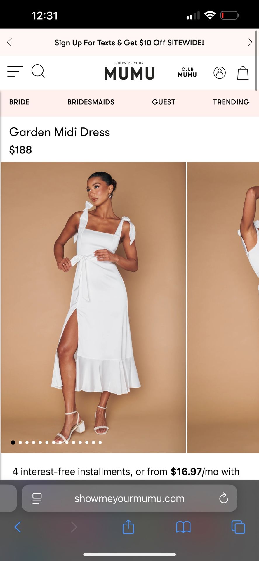 White Formal Dress