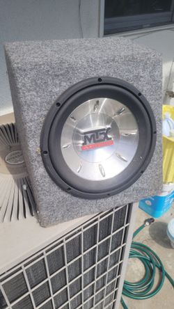 MTX  Thunder 6000 10" subwoofer