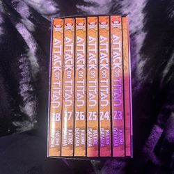 Attack On Titan Manga Set 