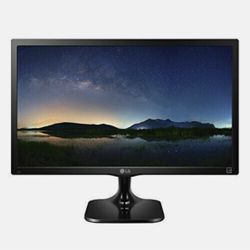 LG - 24" IPS LED FHD 75Hz FreeSync Monitor (HDMI, VGA) - Black
