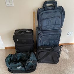 Luggage Lot Collection Good Condition