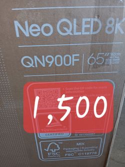 SAMSUNG 65"INCH NEO QLED 8K Q900F 