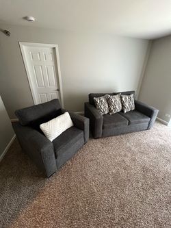 Sofa and Accent Chair
